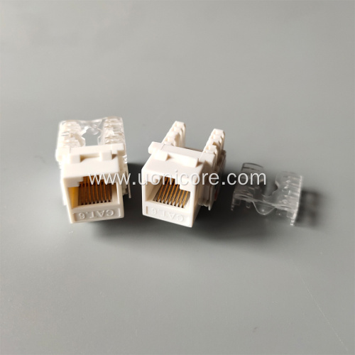 CAT6 UTP Keystone jack T568A or T568B